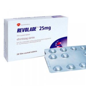 Revolade ® 25 mg ( Eltrombopag Olamine ) 14 film-coated tablets